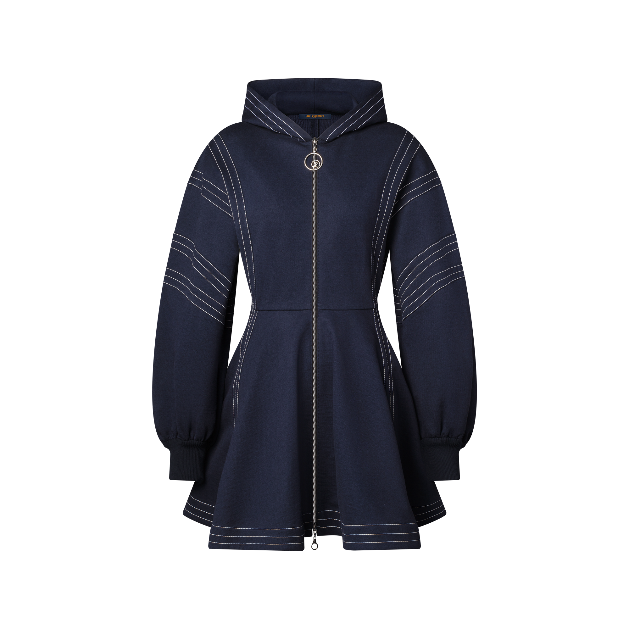 LOUIS VUITTON ジッパー プリントTシャツ ワンピース　23ss louisvuitton ZIPPER PRINT Tシャツワンピ♡ ヴィトン